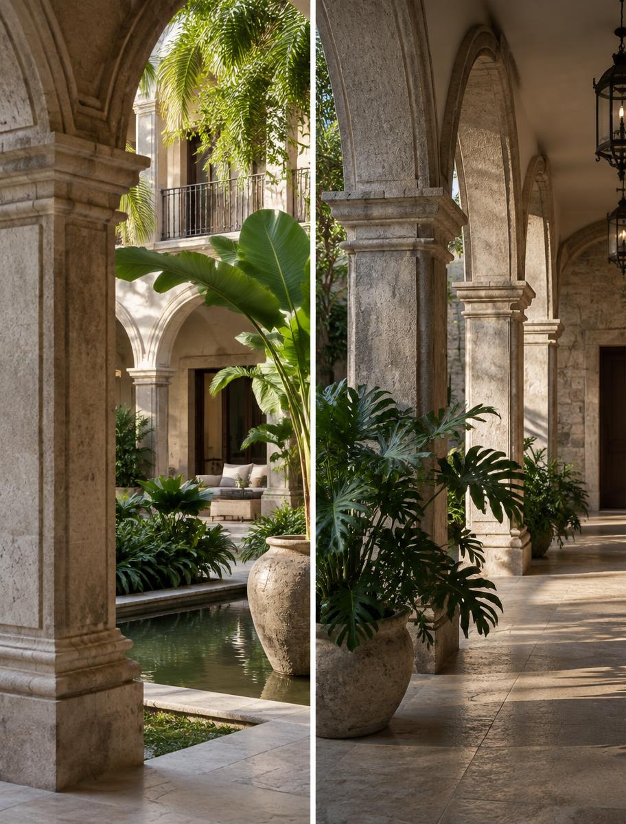 Arquitectura mexicana en piedra